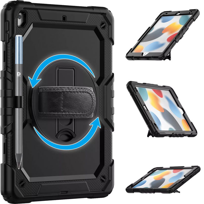 DEQSTER 40-2000079 tablet case 33 cm (13") Folio Black