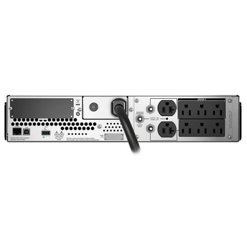 APC Smart-UPS, Line Interactive, 2200VA, Rackmount, 120V, 10x NEMA 5-15R outlets, SmartSlot, Auto Sense Voltage 120V/230V, AVR, LCD