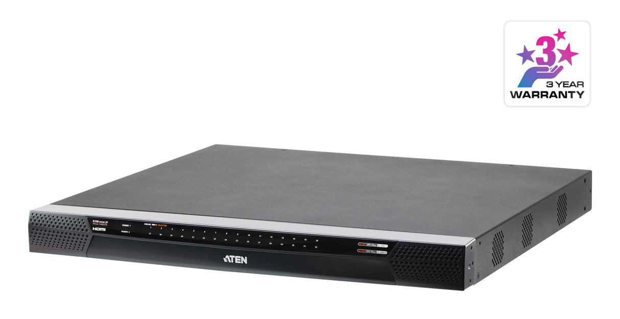 ATEN KN8032VB KVM switch Black