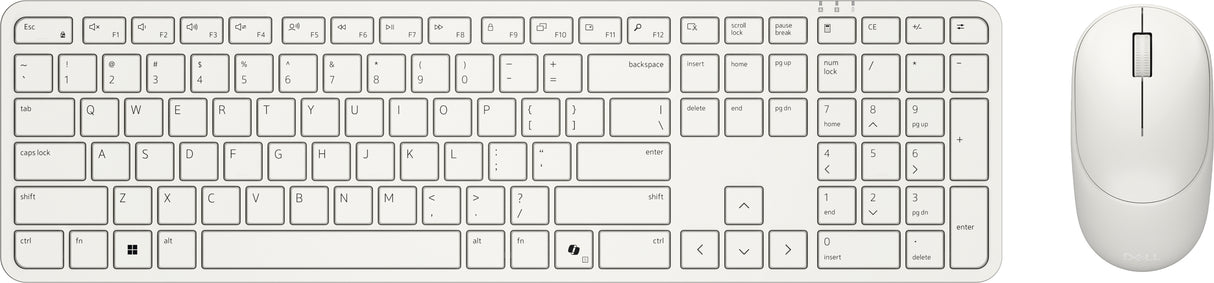 DELL Pro 5 KM526 keyboard Mouse included Home/Office RF Wireless Canadian White