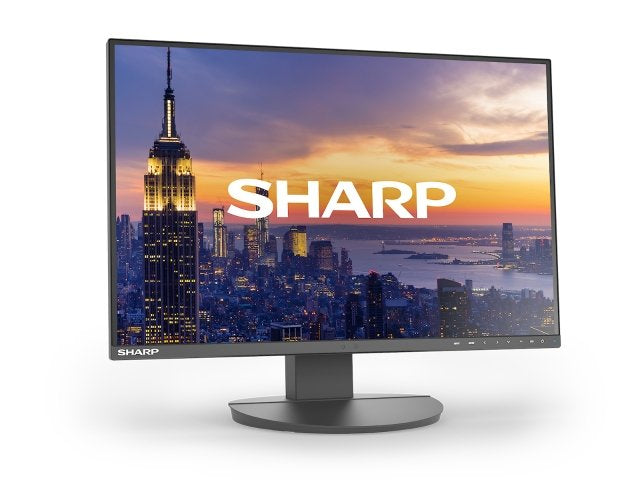 Sharp DD-EA242W computer monitor 61 cm (24") 1920 x 1080 pixels Full HD LCD Black