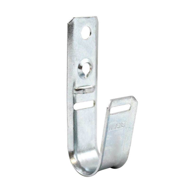 Wavenet J‐Hook, Wall Mount Style, 25‐Pack, 3/4"