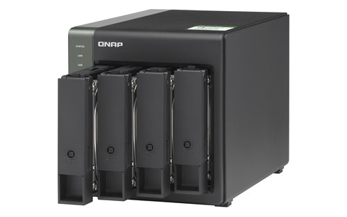 QNAP TS-431KX NAS Tower Annapurna Labs AL214 2 GB DDR3 0 TB QNAP Turbo System Black