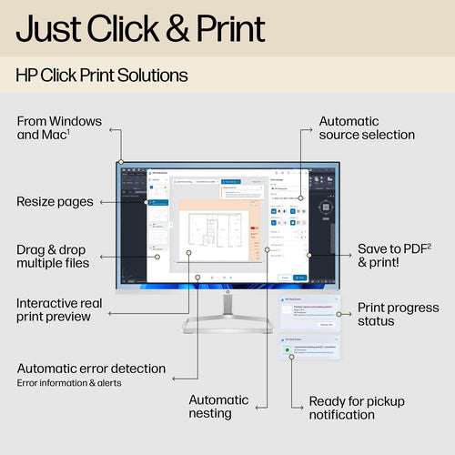 HP Designjet T650 24-in Printer