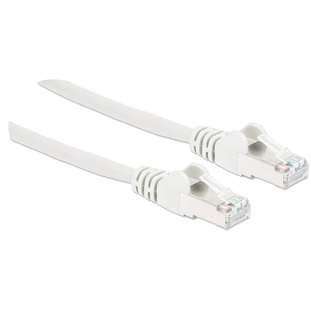 Intellinet IEC-C6AS-WT-25 networking cable White 7.5 m Cat6a S/FTP (S-STP)