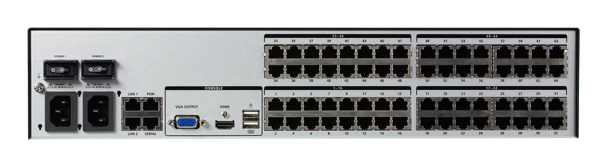 ATEN KN8064VB KVM switch Black