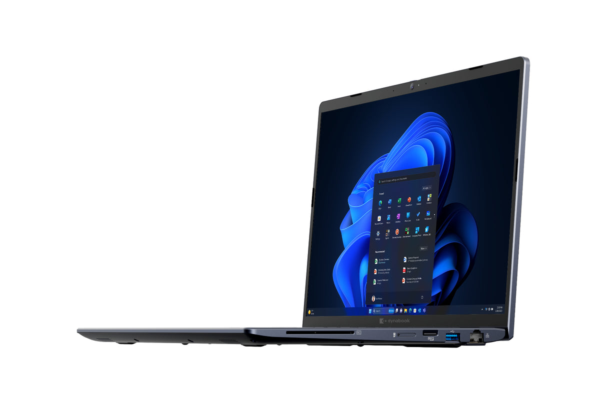Dynabook Tecra A40-M Copilot+ PC Intel Core Ultra 7 155H Laptop 35.6 cm (14") WUXGA 16 GB DDR5-SDRAM 512 GB SSD Wi-Fi 6E (802.11ax) Windows 11 Pro Blue