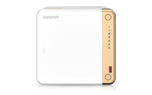 QNAP TS-462-4G NAS Tower Intel® Celeron® N4505 4 GB DDR4 0 TB QNAP QTS White