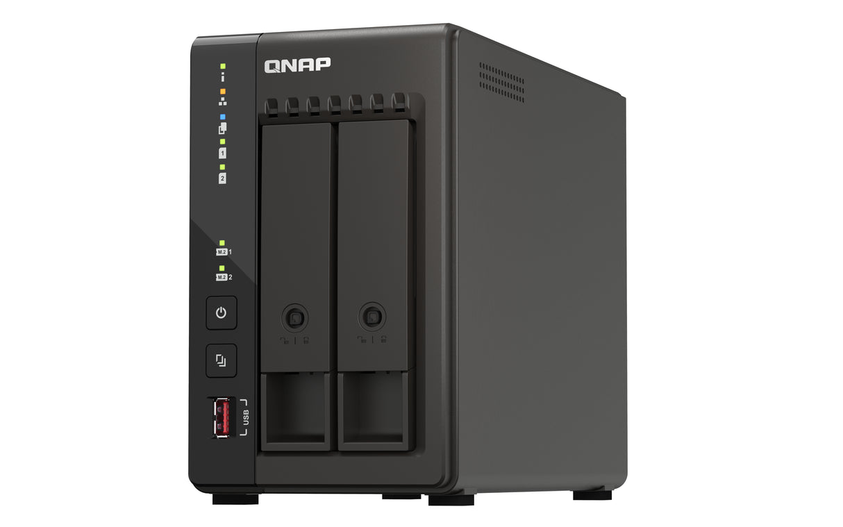 QNAP QVP-21C NAS/storage server Tower Intel® Celeron® J6412 8 GB DDR4 0 TB QVR Pro Black
