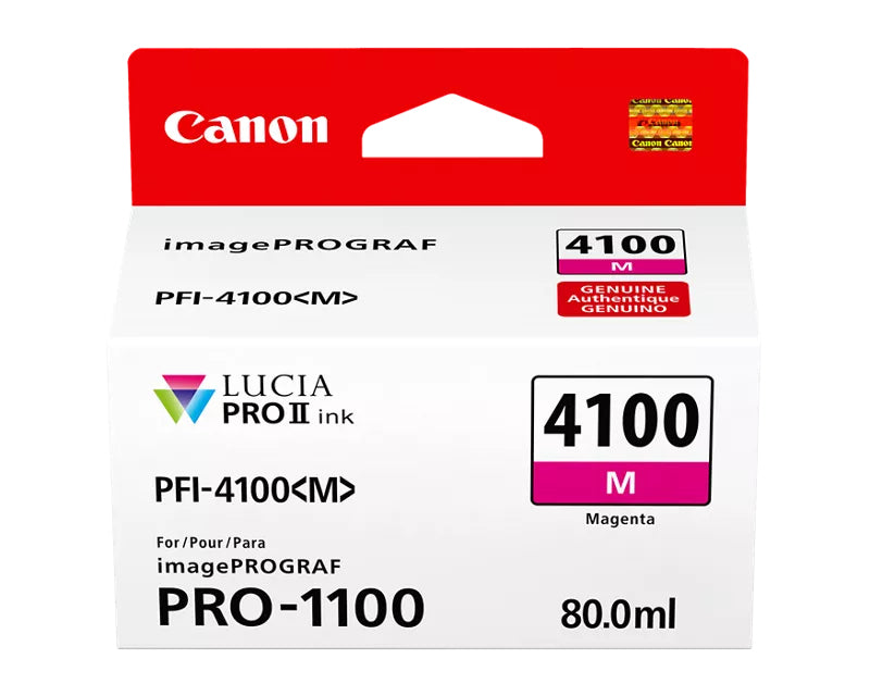 Canon LUCIA PRO II PFI-4100 Magenta Ink Tank