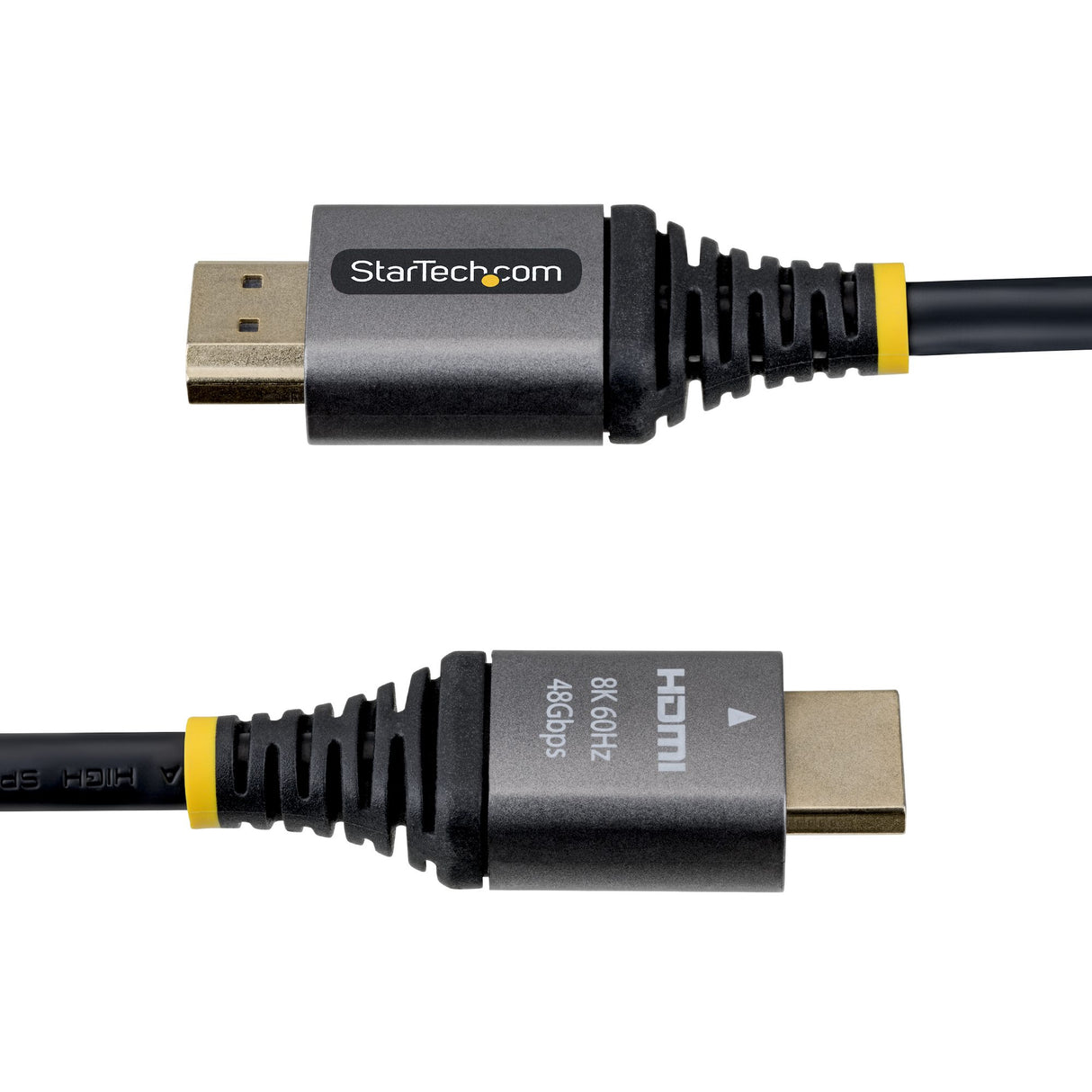 StarTech.com 12ft (3.6m) Certified Ultra High Speed HDMI Cable, 8K 60Hz/4K 120Hz, HDMI 2.1 Cable with HDR10+ / eARC, 48Gbps, 8K HDMI Cord for Monitor/TV/Display, Flexible TPE Jacket