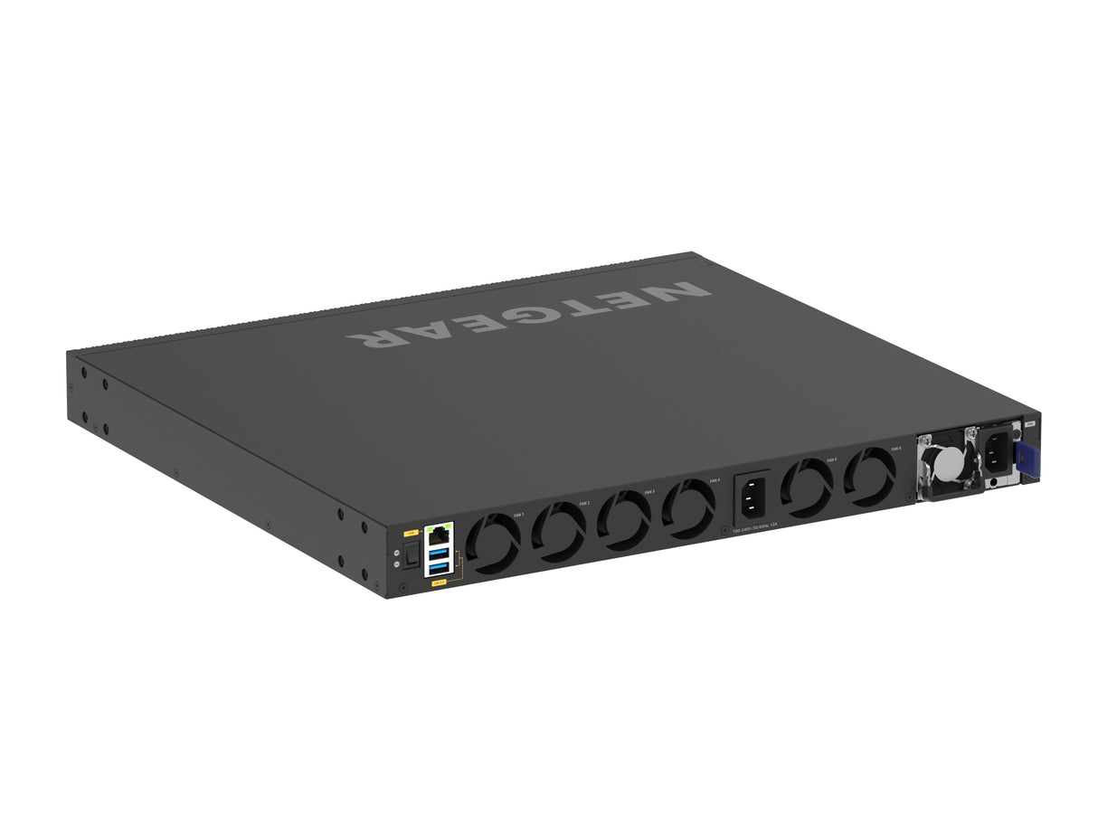 NETGEAR XSM4344C Managed L3 10G Ethernet (100/1000/10000) Power over Ethernet (PoE) 1U Black