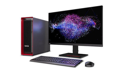 Lenovo ThinkStation P5 Gen 2 Intel® Xeon® 636 32 GB DDR5-SDRAM 1 TB SSD NVIDIA RTX A400 Windows 11 Pro for Workstations Tower Workstation Black