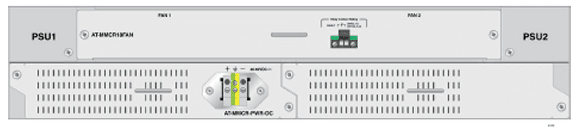 Allied Telesis AT-MMCR-PWR-DC-80 network equipment spare part Power supply unit (PSU)