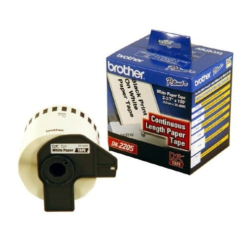 Brother DK2205 White Self-adhesive printer label