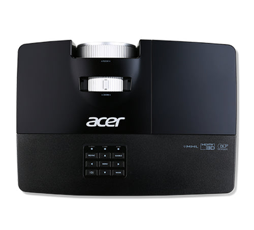 Acer Essential P1387W Standard throw projector 4500 ANSI lumens DLP WXGA (1280x800) 3D Black