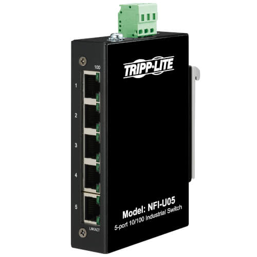 Tripp Lite Switch Industrial Unmanaged 5-Port 10/100 Mbps