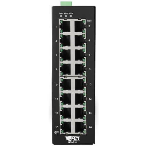 Tripp Lite Switch Industrial 16-Port Lite Managed Gigabit