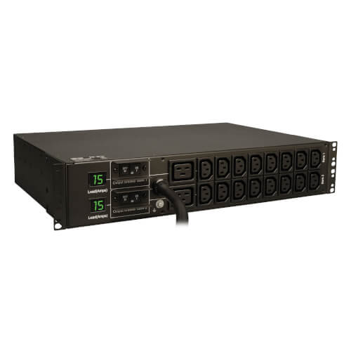 Tripp Lite PDU Metered (1P) 5.5kW 208/230V 24A L6-30P 12' /(18)16 C13 2 C19 2U