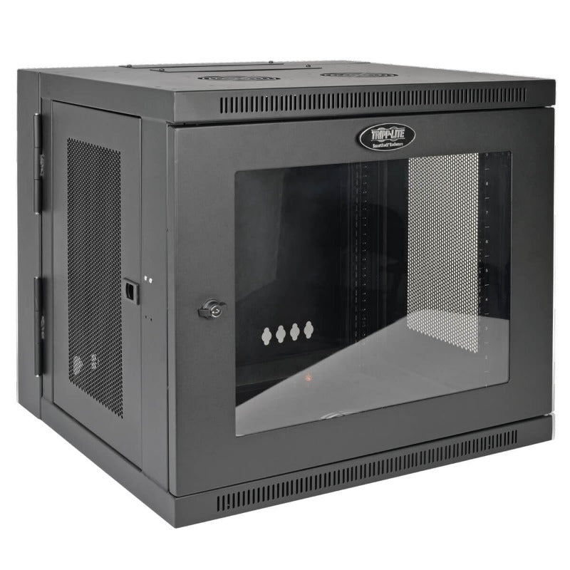 Tripp Lite SmartRack Wall-Mount 10U Hinged Back 20.5" deep Acrylic Door