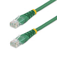 StarTech.com Cat5e Patch Cable with Molded RJ45 Connectors - 10 ft. - Green