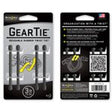 NITE IZE GEAR TIE 3"-FOLIAGE GREEN 4PK