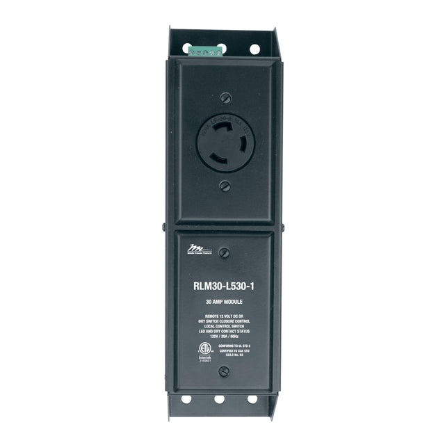 Middle Atlantic RLM30-L530-1 socket-outlet NEMA L6-30R Black