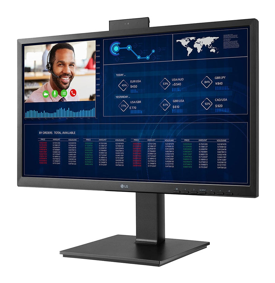 LG 24CQ651I-6P All-in-One PC/workstation Intel® Celeron® J4105 61 cm (24") 1920 x 1080 pixels All-in-One thin client 4 GB DDR4-SDRAM 16 GB HDD Wi-Fi 4 (802.11n) White