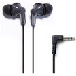 Panasonic - ErgoFit noise isolating stereo earbud - black