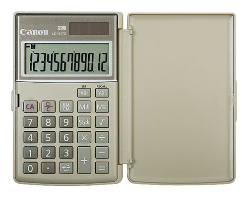 Canon LS-154TG calculator Pocket Basic Cream