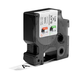 DYMO Rhino Industrial Vinyl Labels | 19 mm x 5.5 m | Black Print on White | Self-Adhesive | for Rhino & LabelManager Label Makers