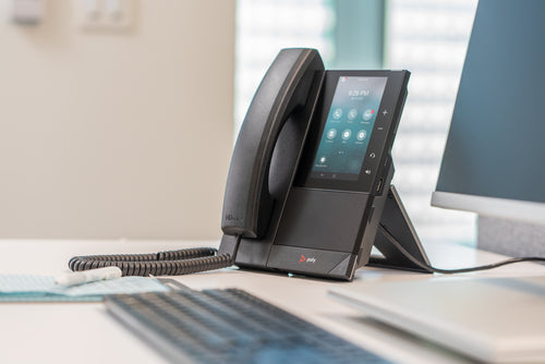 HP Poly CCX 500 Business Media Phone for Microsoft Teams and PoE-enabled