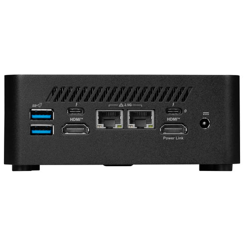 MSI Cubi NUC 1M-011US Intel Core 3 100U 8 GB DDR5-SDRAM 500 GB SSD Windows 11 Home Mini PC Black