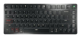 CHERRY KW X ULP 2.0 MINI keyboard Home/Office USB + RF Wireless + Bluetooth QWERTY US English Black