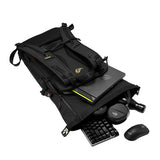 ASUS ROG SLASH Edition 20 backpack Roll top backpack Black Polyester, PU leather