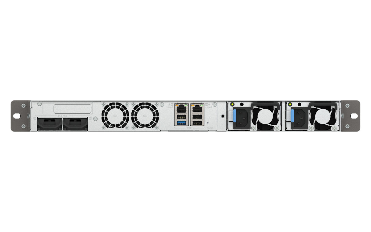 QNAP TS-H665U-RP Storage server Rack (1U) 8 GB DDR5 0 TB QNAP QTS Black