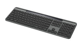 Logitech Signature Slim Solar+ K980 keyboard Universal RF Wireless + Bluetooth QWERTY US English Graphite