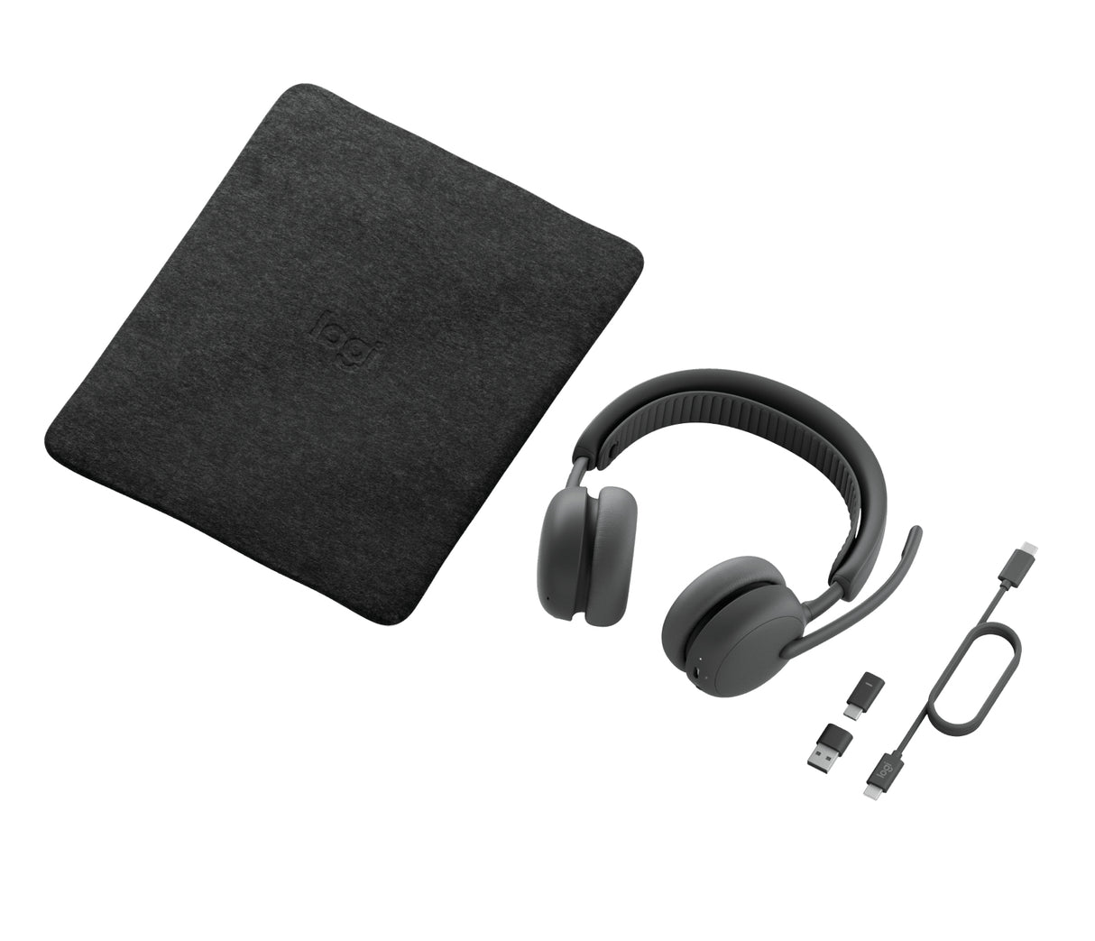 Logitech Zone Wireless 2 ES for Business Headset Head-band Business/Everyday USB Type-C Bluetooth White