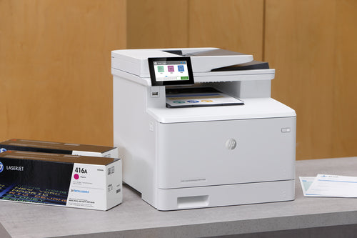 HP Color LaserJet Enterprise LaserJet Enterprise M480f Multifunction Color Printer, Ethernet Only; Copier, Scanner