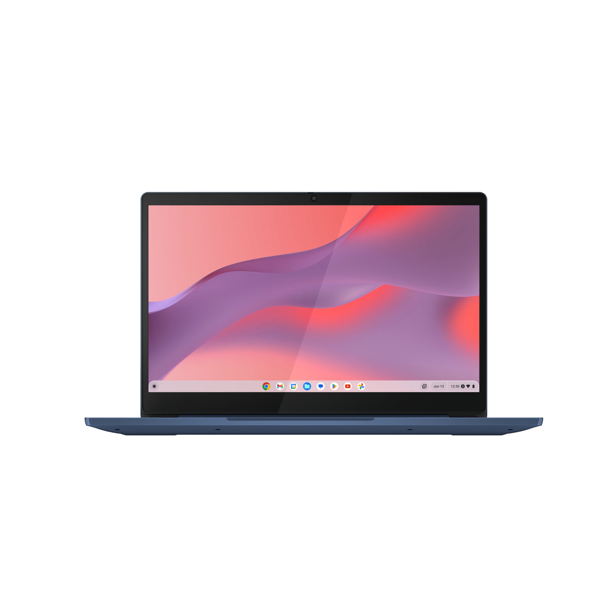 Lenovo IP Slim 3 Chrome 14M868 MediaTek Kompanio 520 Chromebook 35.6 cm (14") Touchscreen Full HD 4 GB LPDDR4x-SDRAM 128 GB eMMC Wi-Fi 6 (802.11ax) ChromeOS French Blue
