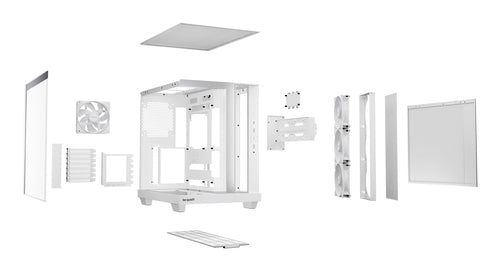 be quiet! Light Base 500 LX White Midi Tower