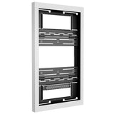 Chief ImpactTM On-Wall Kiosk - Portrait 43 Inch White