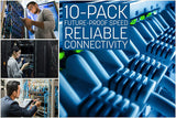 Intellinet 743747 networking cable Blue 2 m Cat8.1 U/FTP (STP)