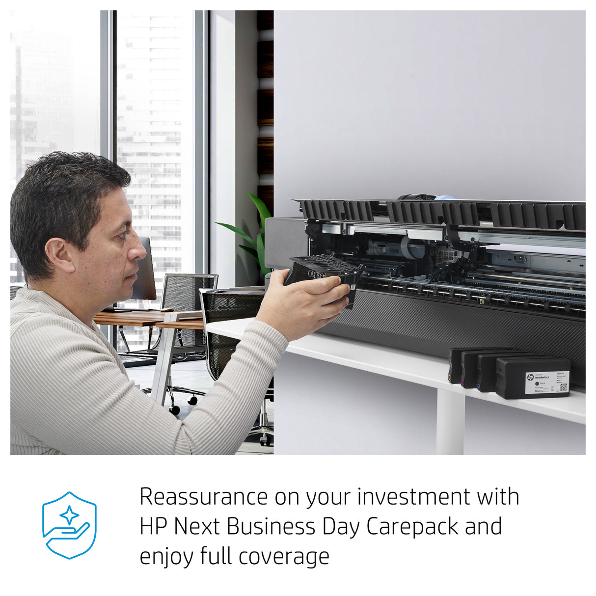 HP 2 year Post Warranty Next Business Day Hardware Support for DesignJetT630-24 and T650-24