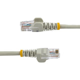 StarTech.com Cat5e Patch Cable with Snagless RJ45 Connectors - 100 ft, Gray
