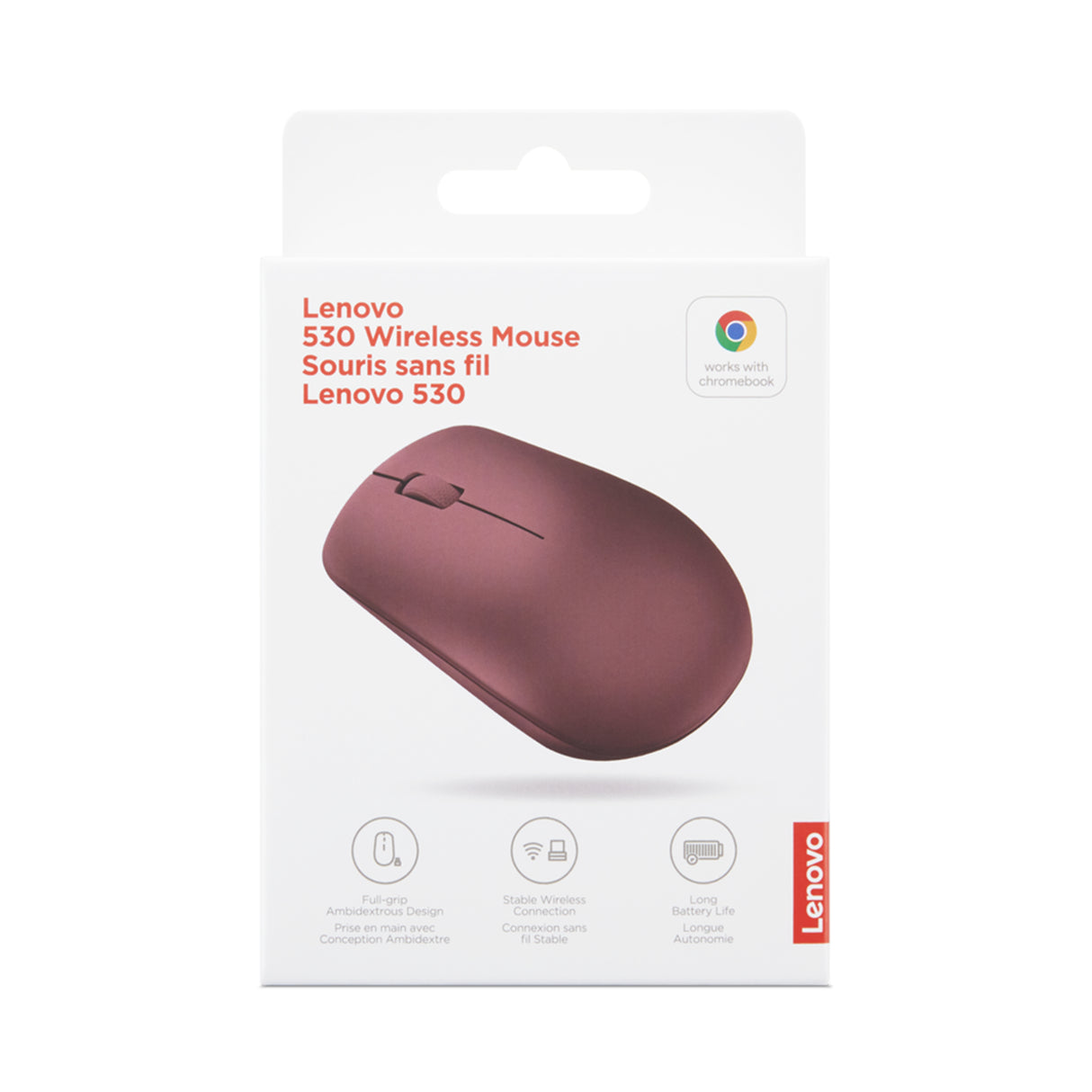 Lenovo 530 mouse Office Ambidextrous RF Wireless Optical 1200 DPI