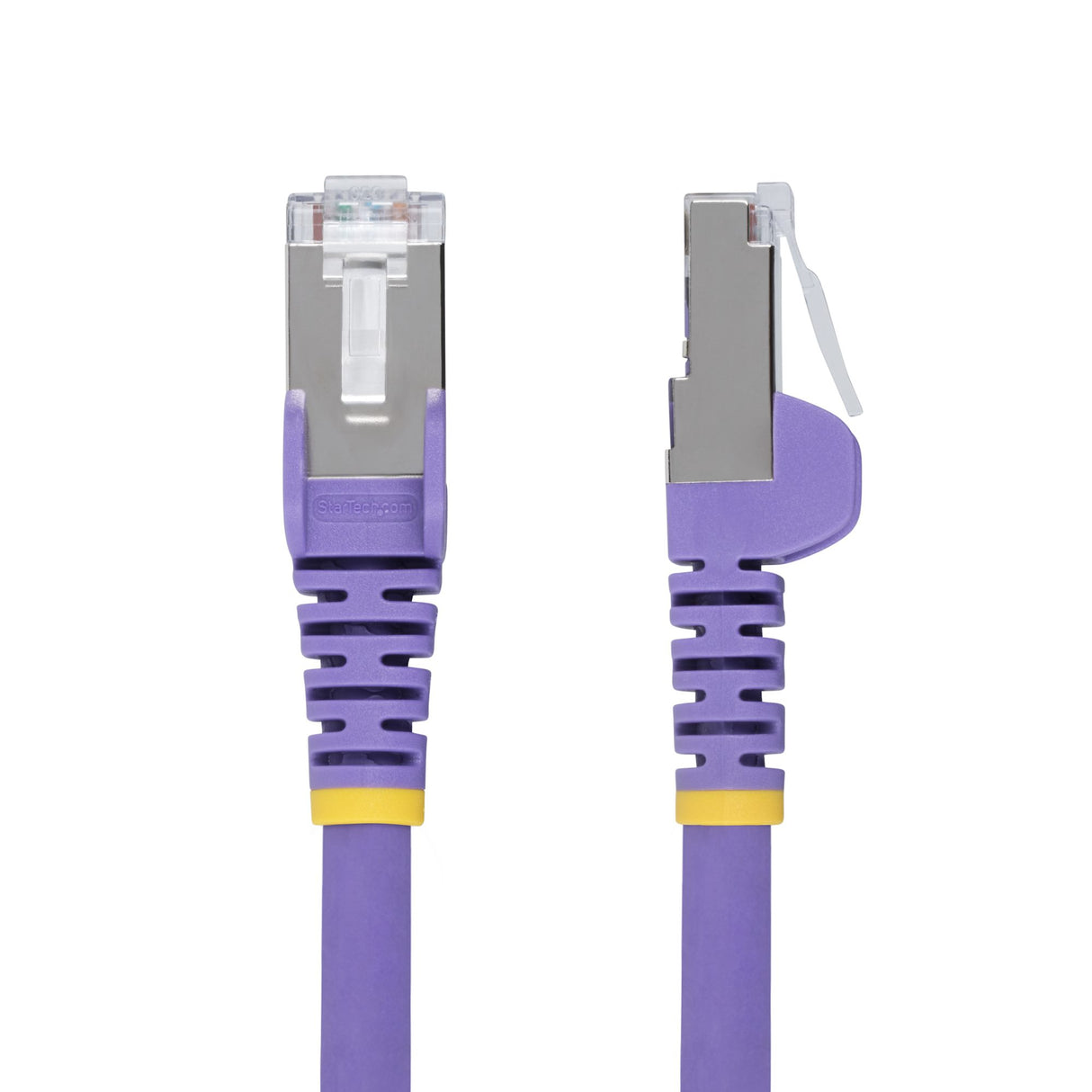 StarTech.com 6ft Purple CAT6a Ethernet Cable, Snagless RJ45, 10GbE, 100W PoE++, S/FTP, LSZH, 27AWG Pure Bare Copper Wire, 500MHz, Shielded Network Patch Cord w/Strain Reliefs, Individually Tested/ETL Verified