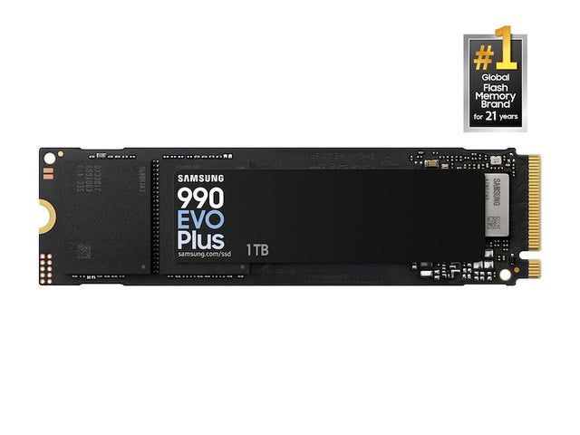 Samsung 990 EVO Plus 1 TB M.2 PCI Express 4.0 NVMe V-NAND TLC