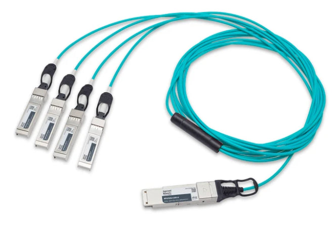 Legrand MFA7A50-C007-A InfiniBand/fibre optic cable 7 m QSFP28 4x QSFP28 AOC Aqua colour