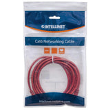Intellinet IEC-C6-RD-75 networking cable Red 22.5 m Cat6a U/UTP (UTP)